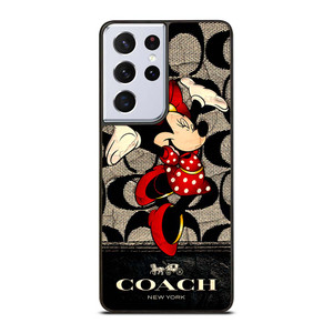 HAPPY COACH MINNIY MOUSE Samsung Galaxy S21 Ultra Case Cover HAPPY COACH MINNIY MOUSE Samsung Galaxy S21 Ultra Case Cover