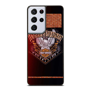 HARLEY DAVIDSON EAGLE BADGE Samsung Galaxy S21 Ultra Case Cover