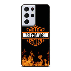 HARLEY DAVIDSON FIRE LOGO Samsung Galaxy S21 Ultra Case Cover