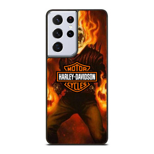 HARLEY DAVIDSON GHOST RIDER Samsung Galaxy S21 Ultra Case Cover HARLEY DAVIDSON GHOST RIDER Samsung Galaxy S21 Ultra Case Cover