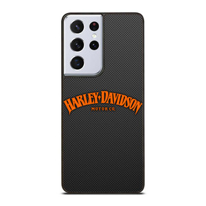 HARLEY DAVIDSON MOTOR CO CARBON Samsung Galaxy S21 Ultra Case Cover