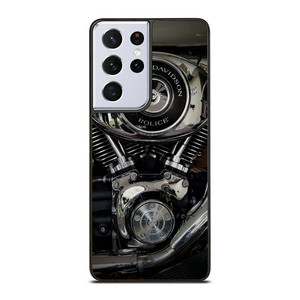 HARLEY DAVIDSON POLICE ENGINE Samsung Galaxy S21 Ultra Case Cover HARLEY DAVIDSON POLICE ENGINE Samsung Galaxy S21 Ultra Case Cover