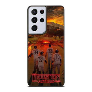 HOUSTON ASTROS STRANGER THINK Samsung Galaxy S21 Ultra Case Cover