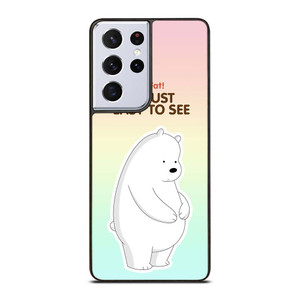 ICE BEAR WE BARE BEARS CARTOON Samsung Galaxy S21 Ultra Case Cover ICE BEAR WE BARE BEARS CARTOON Samsung Galaxy S21 Ultra Case Cover