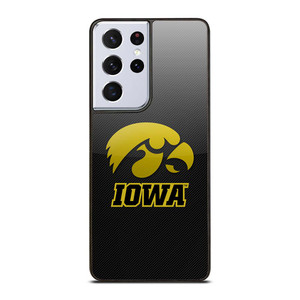 IOWA HAWKEYES CARBON Samsung Galaxy S21 Ultra Case Cover
