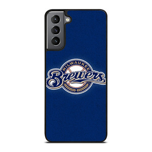MILWAUKEE BREWERS MLB BASEBALL LOGO Samsung Galaxy S21 Plus Case Cover