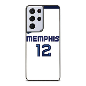 JA MORANT MEMPHIS GRIZZLIES WHITE Samsung Galaxy S21 Ultra Case Cover JA MORANT MEMPHIS GRIZZLIES WHITE Samsung Galaxy S21 Ultra Case Cover
