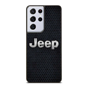 JEEP BLACK METAL LOGO Samsung Galaxy S21 Ultra Case Cover