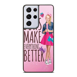 JOJO SIWA BOWS MAKE EVERYTHING BETTER Samsung Galaxy S21 Ultra Case Cover JOJO SIWA BOWS MAKE EVERYTHING BETTER Samsung Galaxy S21 Ultra Case Cover