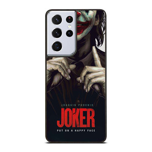 JOKER JOAQUIN PHOENIX PUT ON A HAPPY FACE Samsung Galaxy S21 Ultra Case Cover JOKER JOAQUIN PHOENIX PUT ON A HAPPY FACE Samsung Galaxy S21 Ultra Case Cover