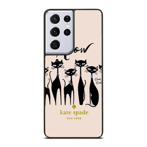 KATE SPADE MEOW CAT Samsung Galaxy S21 Ultra Case Cover KATE SPADE MEOW CAT Samsung Galaxy S21 Ultra Case Cover