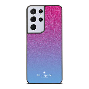 KATE SPADE NEW YORK PINK BLUE GLITTER Samsung Galaxy S21 Ultra Case Cover KATE SPADE NEW YORK PINK BLUE GLITTER Samsung Galaxy S21 Ultra Case Cover