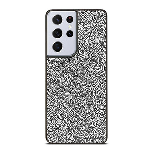 KEITH HARING ABSTRACT Samsung Galaxy S21 Ultra Case Cover