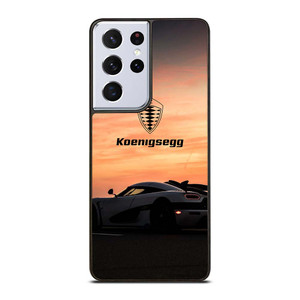 KOENIGSEGG CAR SUNSET LOGO Samsung Galaxy S21 Ultra Case Cover