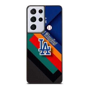 LA DODGERS NEW ERA STRIPS Samsung Galaxy S21 Ultra Case Cover