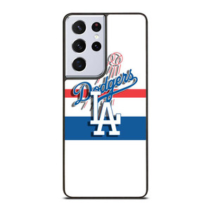 LA DODGERS WHITE STIPS Samsung Galaxy S21 Ultra Case Cover LA DODGERS WHITE STIPS Samsung Galaxy S21 Ultra Case Cover