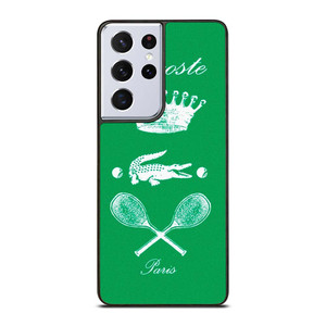 LACOSTE TENNIS PARIS Samsung Galaxy S21 Ultra Case Cover LACOSTE TENNIS PARIS Samsung Galaxy S21 Ultra Case Cover