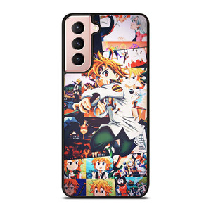 7 DEADLY SINS MELIODAS COLLAGE Samsung Galaxy S21 Case Cover