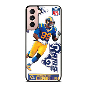 AARON DONALD LOS ANGELES RAMS NFL Samsung Galaxy S21 Case Cover