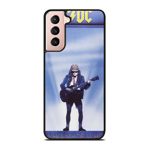 ACDC WHO MADE WHO ALBUM COVER Samsung Galaxy S21 Case Cover ACDC WHO MADE WHO ALBUM COVER Samsung Galaxy S21 Case Cover