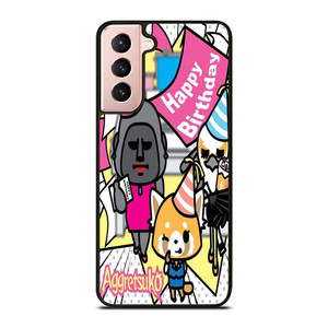 AGGRETSUKO BIRTHDAY PARTY Samsung Galaxy S21 Case Cover AGGRETSUKO BIRTHDAY PARTY Samsung Galaxy S21 Case Cover