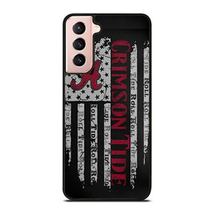 ALABAMA CRIMSON TIDE FLAG MLS Samsung Galaxy S21 Case Cover ALABAMA CRIMSON TIDE FLAG MLS Samsung Galaxy S21 Case Cover
