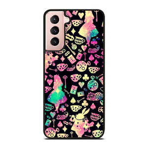 ALICE IN WONDERLAND COLLAGE Samsung Galaxy S21 Case Cover ALICE IN WONDERLAND COLLAGE Samsung Galaxy S21 Case Cover