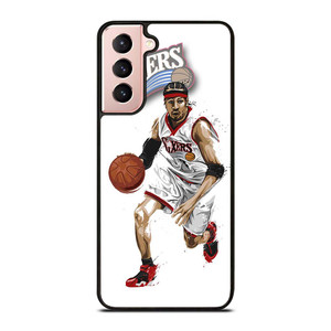 ALLEN IVERSON SIXERS NBA BASKETBALL Samsung Galaxy S21 Case Cover