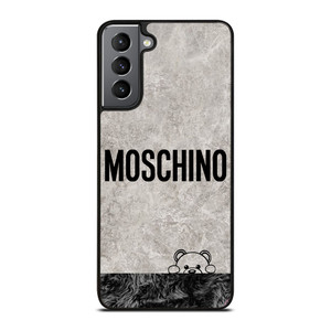 MOSCHINO BEAR HIDING Samsung Galaxy S21 Plus Case Cover