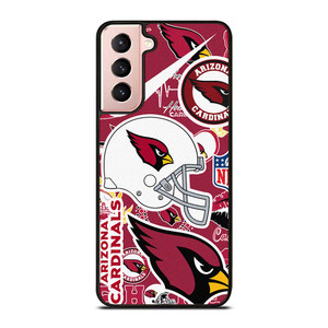ARIZONA CARDINALS NFL STICKER BOMB Samsung Galaxy S21 Case Cover
