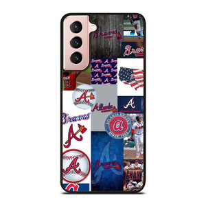 ATLANTA BRAVES COLLAGE WALL Samsung Galaxy S21 Case Cover ATLANTA BRAVES COLLAGE WALL Samsung Galaxy S21 Case Cover