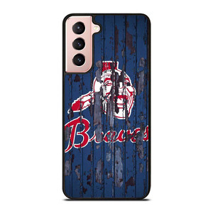 ATLANTA BRAVES RUSTY WOOD Samsung Galaxy S21 Case Cover