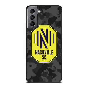 NASHVILLE SC MLS BLACK CAMO Samsung Galaxy S21 Plus Case Cover