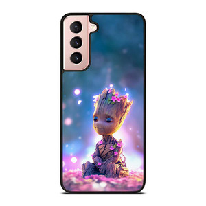 BABY GROOT FLOWER Samsung Galaxy S21 Case Cover