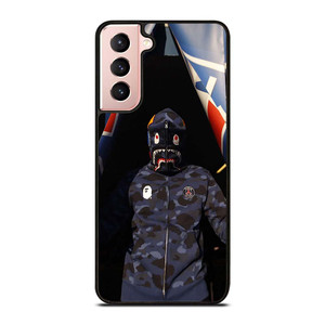 BAPE CAMO SHARK PARIS SAINT GERMAIN Samsung Galaxy S21 Case Cover