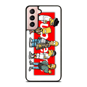 BART SIMPSON X SUPREME LOGO Samsung Galaxy S21 Case Cover