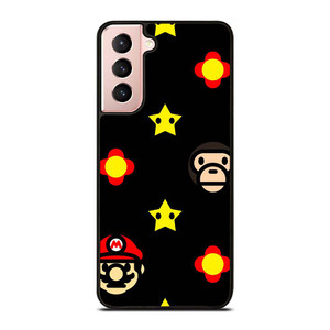 BATHING APE BAPE MARIO BROS Samsung Galaxy S21 Case Cover