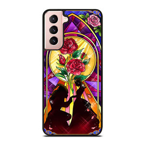 BEAUTY AND THE BEAST ROSE FLAWER Samsung Galaxy S21 Case Cover