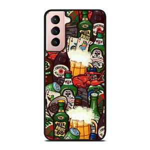 BEER BOTTLE CARTOON Samsung Galaxy S21 Case Cover