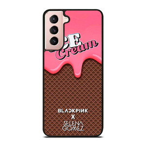 BLACK PINK SELENA GOMEZ ICE CREAM Samsung Galaxy S21 Case Cover BLACK PINK SELENA GOMEZ ICE CREAM Samsung Galaxy S21 Case Cover