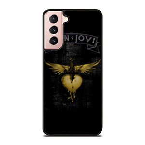 BON JOVI BAND GOLD LOGO Samsung Galaxy S21 Case Cover BON JOVI BAND GOLD LOGO Samsung Galaxy S21 Case Cover