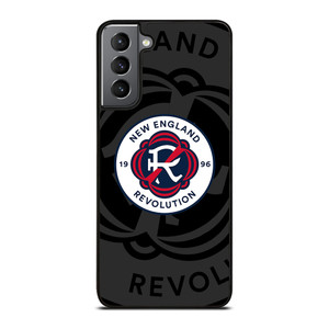 NEW ENGLAND REVOLUTION MLS BLACK Samsung Galaxy S21 Plus Case Cover