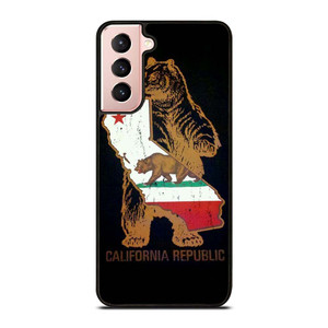 CALIFORNIA REPUBLIC BEAR ICON Samsung Galaxy S21 Case Cover CALIFORNIA REPUBLIC BEAR ICON Samsung Galaxy S21 Case Cover