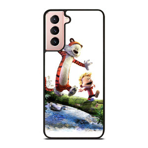 CALVIN AND HOBBES RIVER WOOD Samsung Galaxy S21 Case Cover CALVIN AND HOBBES RIVER WOOD Samsung Galaxy S21 Case Cover