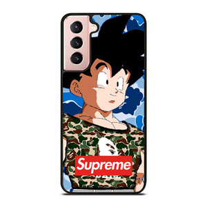 CAMO GOHAN BAPE SUPREME Samsung Galaxy S21 Case Cover CAMO GOHAN BAPE SUPREME Samsung Galaxy S21 Case Cover
