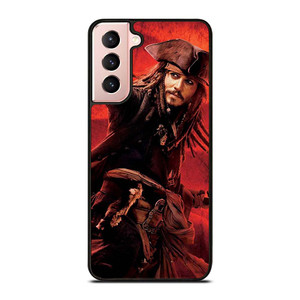 CAPTAIN JACK PIRATES OF THE CARIBBEAN POSTER Samsung Galaxy S21 Case Cover