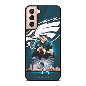 CARSON WENTZ PHILADELPHIA EAGLES NFL Samsung Galaxy S21 Case Cover CARSON WENTZ PHILADELPHIA EAGLES NFL Samsung Galaxy S21 Case Cover