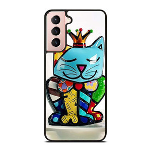 CAT ROMERO BRITTO Samsung Galaxy S21 Case Cover CAT ROMERO BRITTO Samsung Galaxy S21 Case Cover