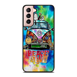 CHARLIE BROWN PEANUTS PEACE LOVE Samsung Galaxy S21 Case Cover