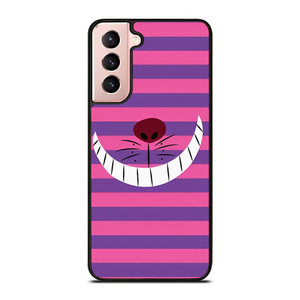 CHESHIRE CAT STRIPE Samsung Galaxy S21 Case Cover CHESHIRE CAT STRIPE Samsung Galaxy S21 Case Cover